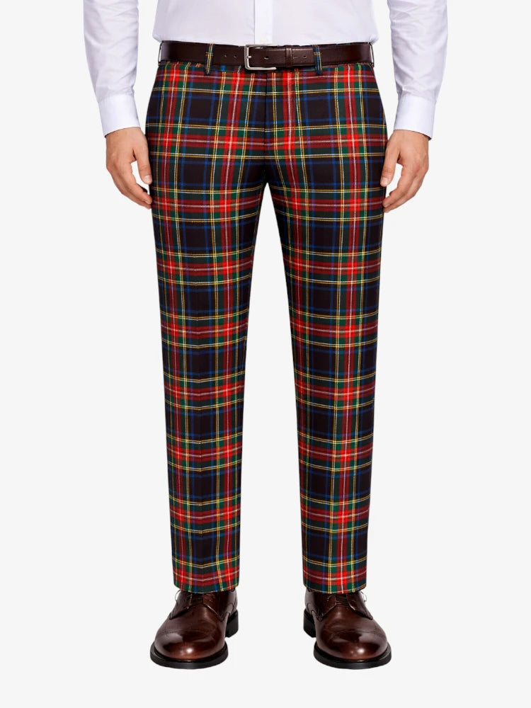 Black Stewart Tartan Trouser