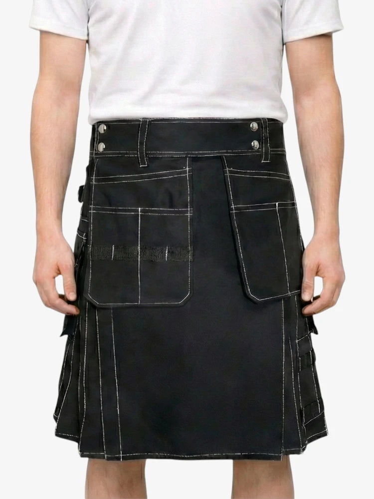 Black Work Kilt