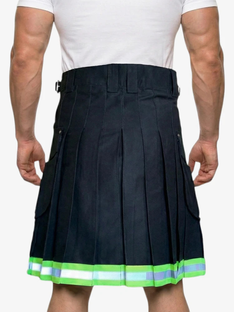 Blue Firefighter Kilt