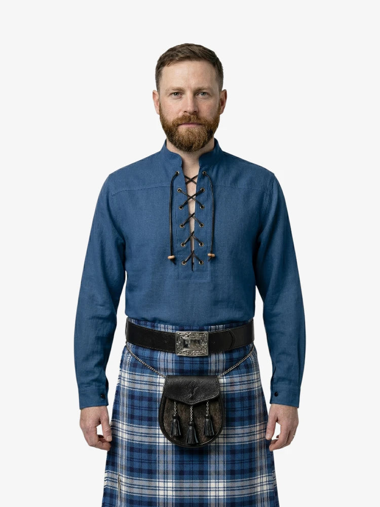 Custom Made Blue Jacobite Ghillie Shirt