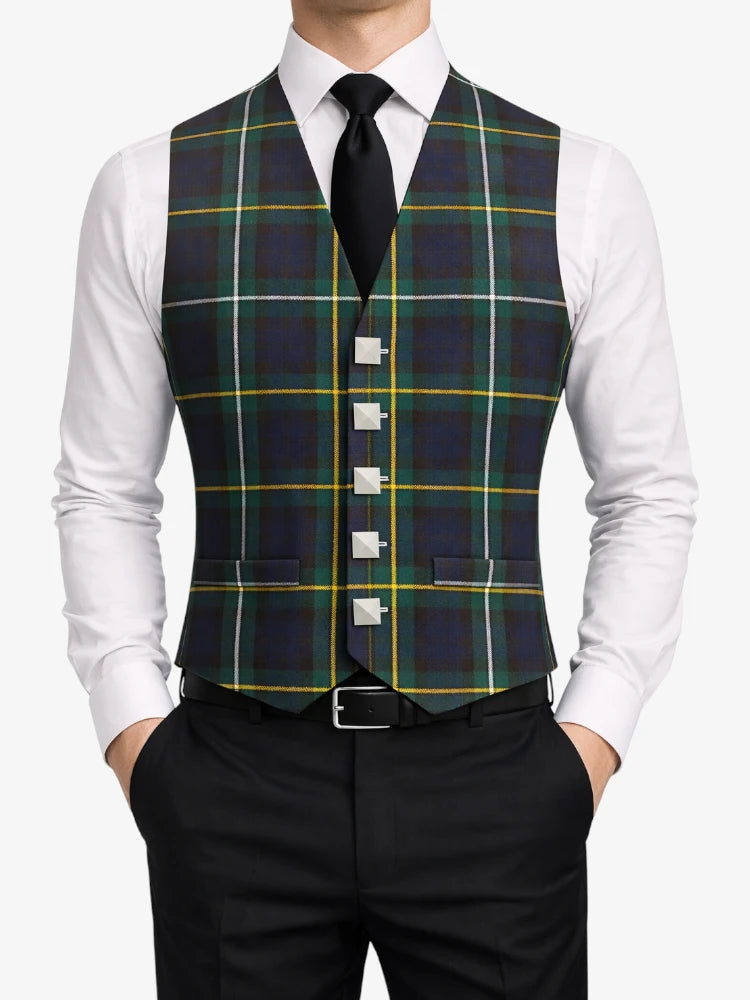 Campbell of Argyll Modern Tartan Waistcoat