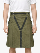 Olive Green Utility Kilt