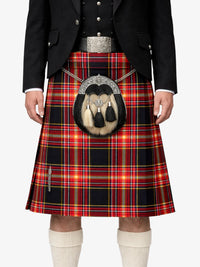 Firefighter Tartan Kilt