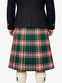 Gallagher Tartan Kilt Model Back