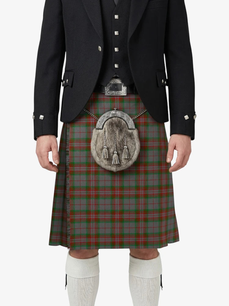 Gray Tartan Kilt