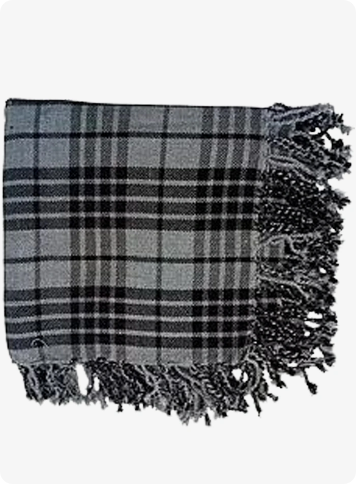 Hamilton Grey Tartan Fly Plaid