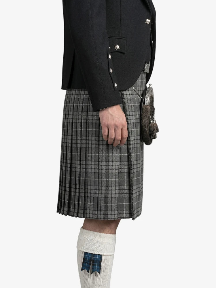 Hebridean Granite Tartan Kilt