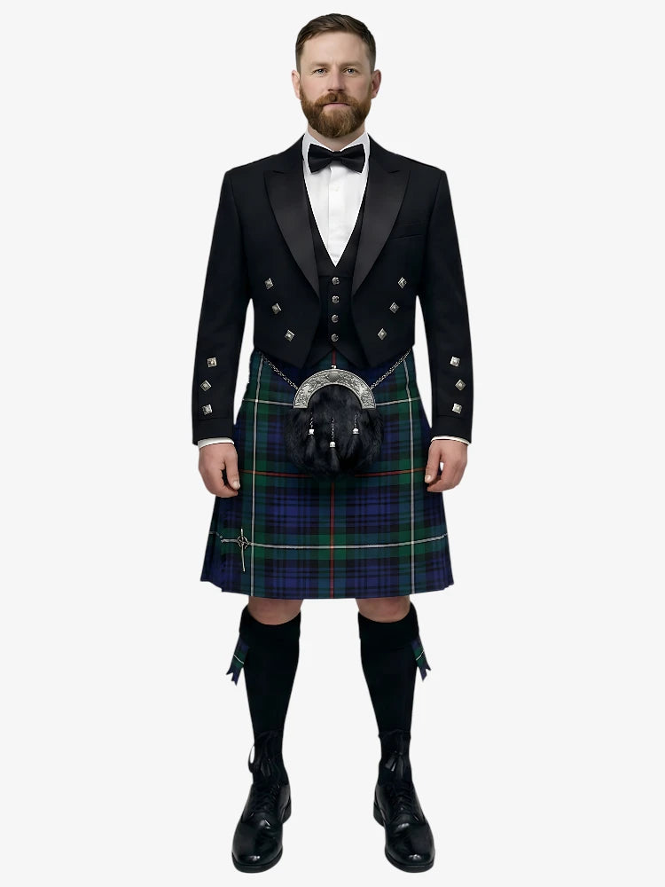 Mackenzie Tartan Prince Charlie Kilt Outfit