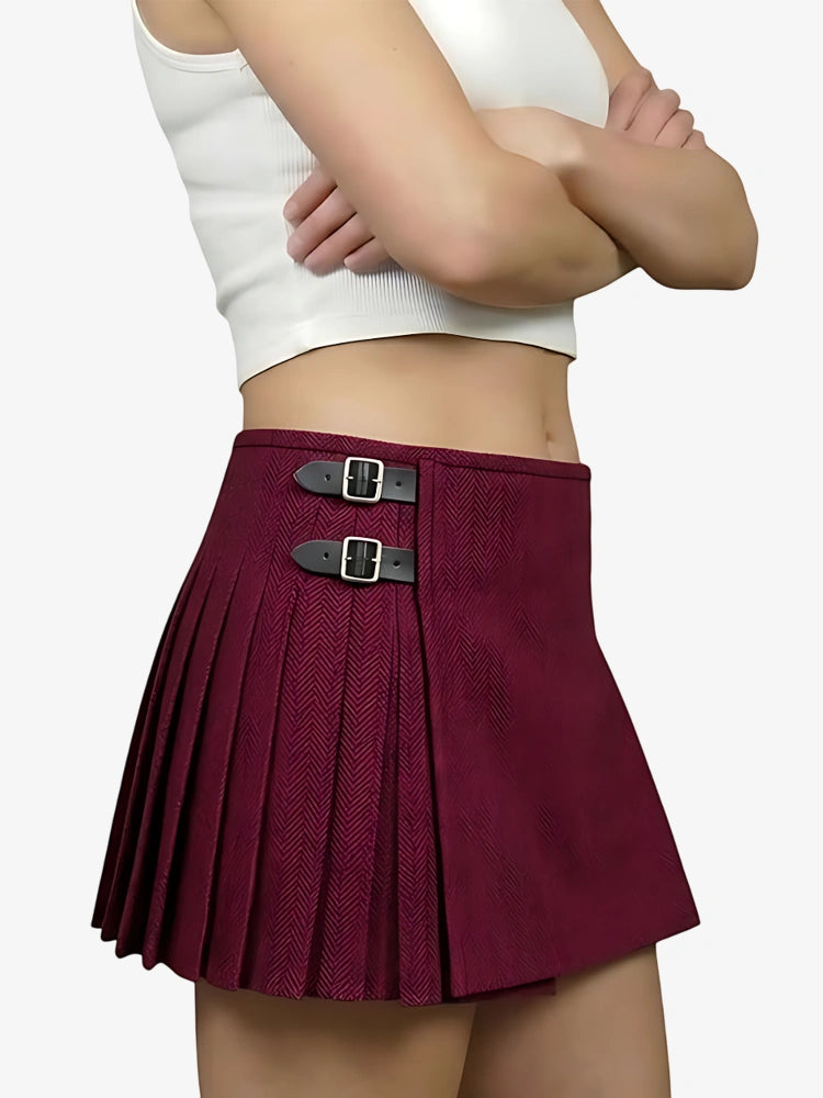 Magenata Women Tweed Kilt