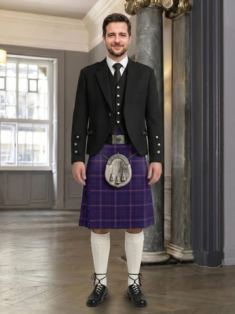 McCreadie, S A M Tartan Kilt And Argyle Jacket Outfit