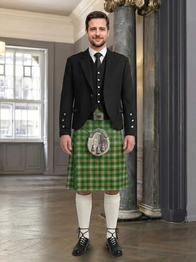 McGill Tartan Kilt And Argyle Jacket Outfit