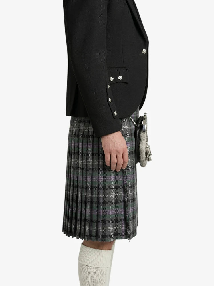Midnight Thistle Tartan Kilt