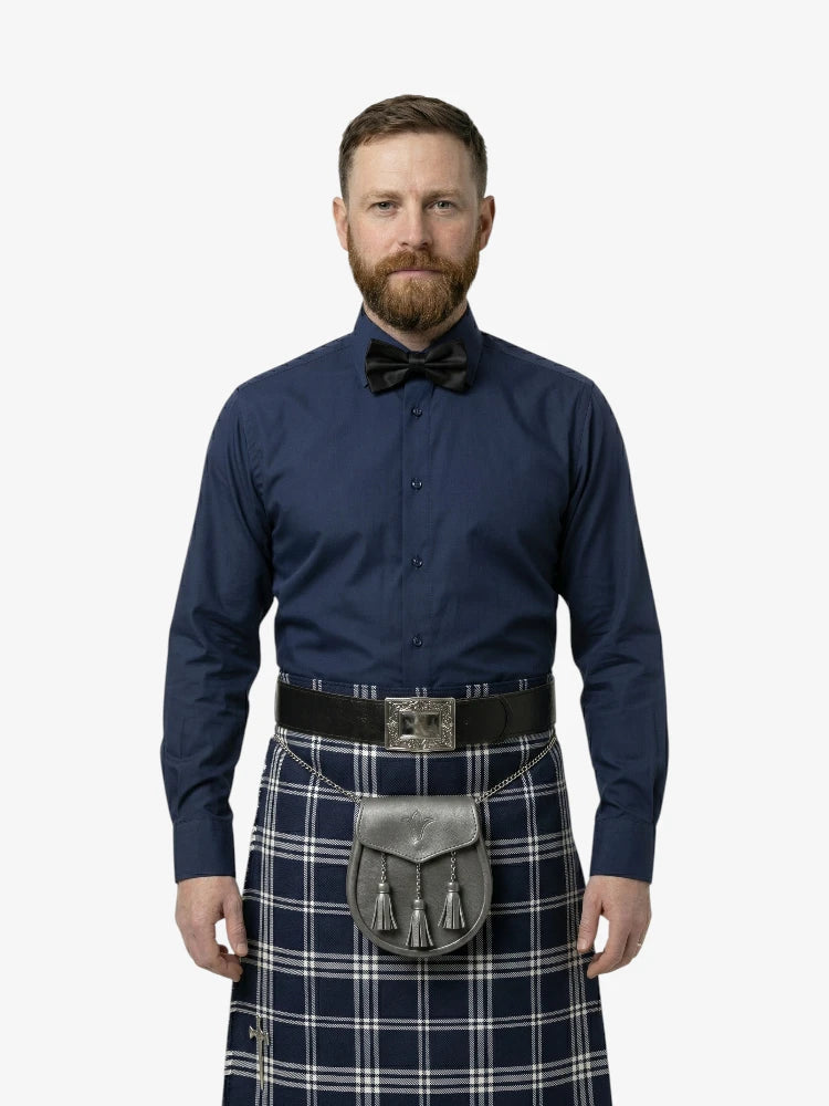 Navy Blue Dress Shirt