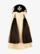 Patent Leather Cantle Horse Hair Sporran