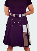 Purple Armored Kilt