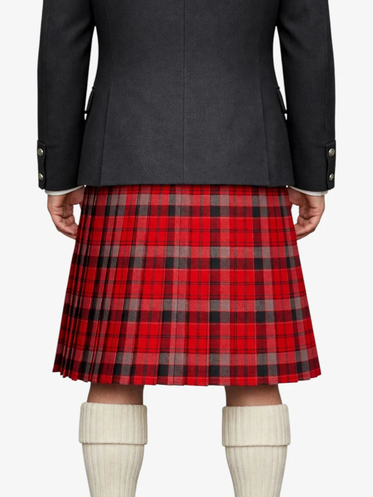 Robertson Red Weathered Tartan Kilt