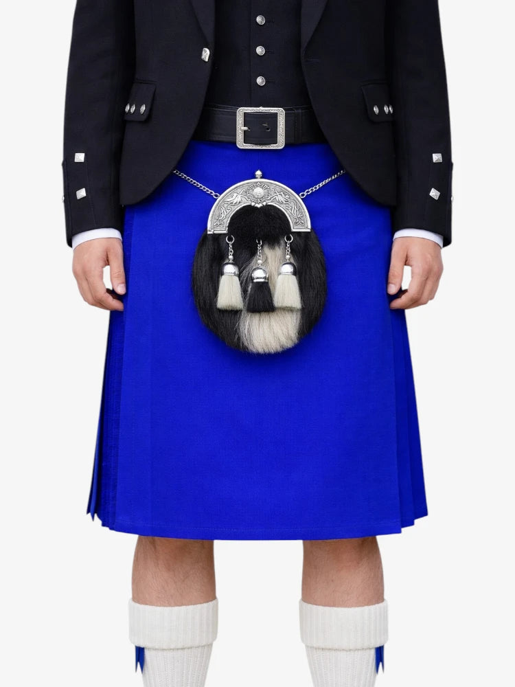 Royal Blue Tartan Kilt