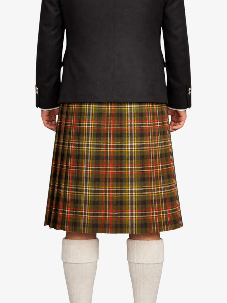 Scott Green Weathered Tartan Kilt