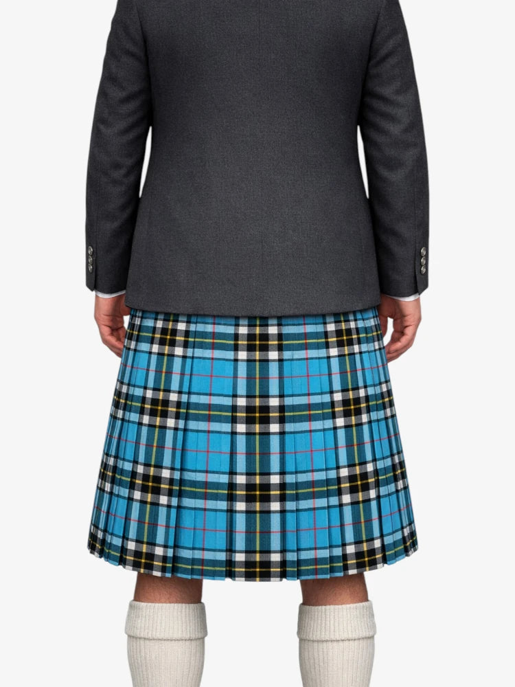 Thompson Blue Tartan Kilt