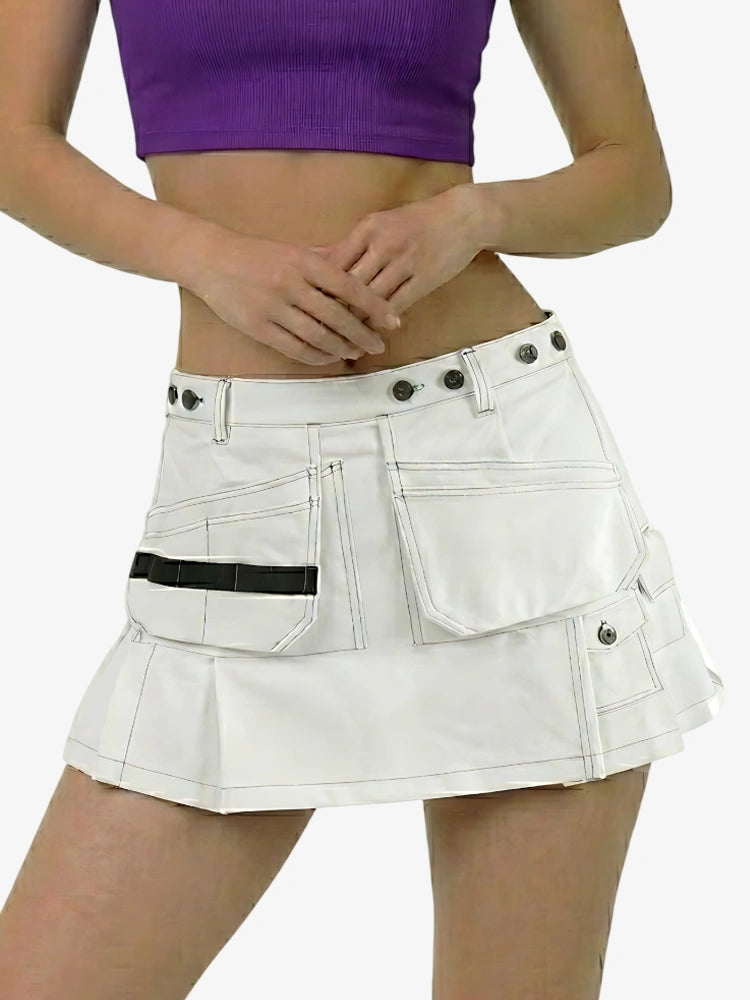 Women Carheartt White Work Utility Kilt