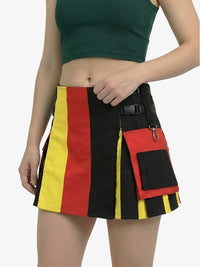 Women German Flag Patriot Utility Kilt